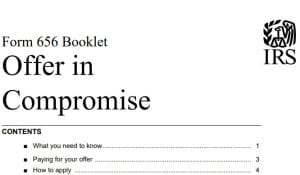 IRS Offer in Compromise - IRS Tax Settlement Services - Settle IRS Debt - IRS Settlement