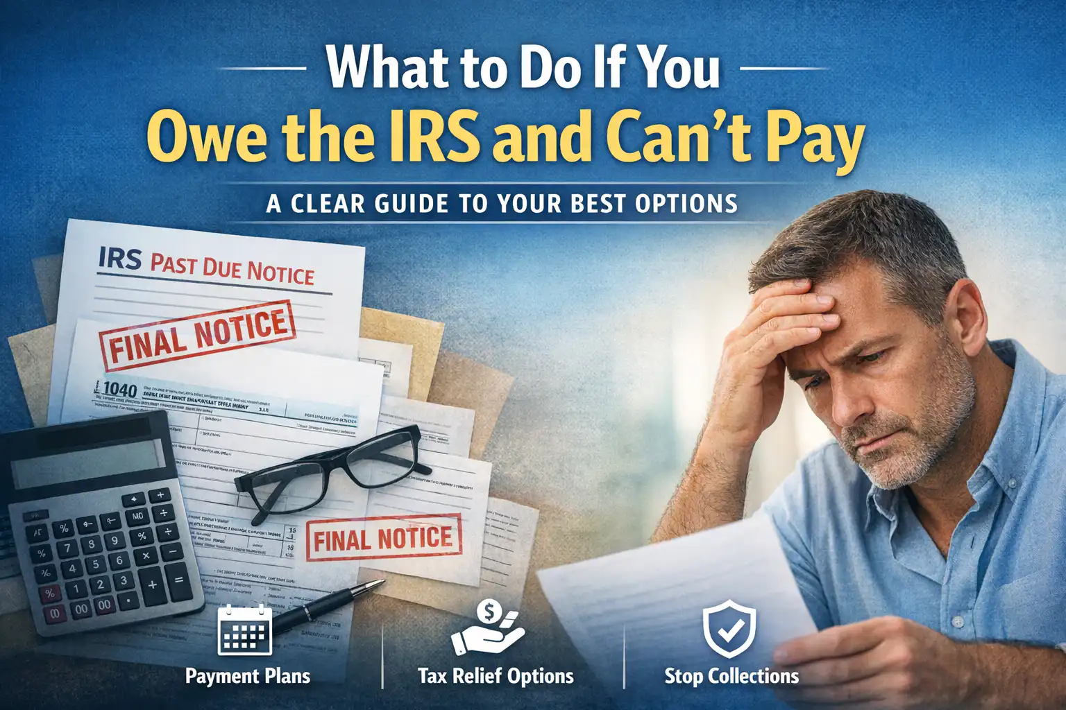 What to Do If You Owe the IRS and Can’t Pay: A Clear Guide to Your Best Options ow to manage IRS debt effectively